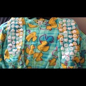 Joe Boxer Yellow Rubber Duck Footed